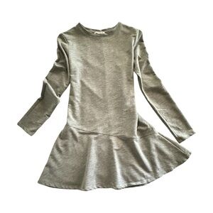 Zara Heather Grey Jersey Dress